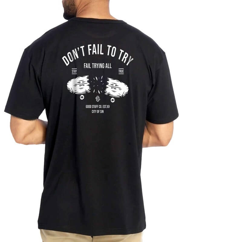 CAMISETA TRY BLACK