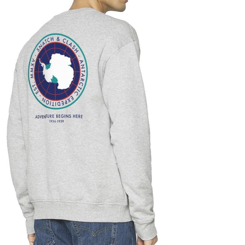 SUDADERA ADVENTURE GREY