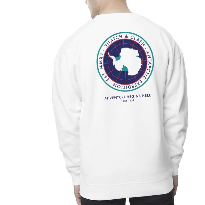 SUDADERA ADVENTURE WHITE