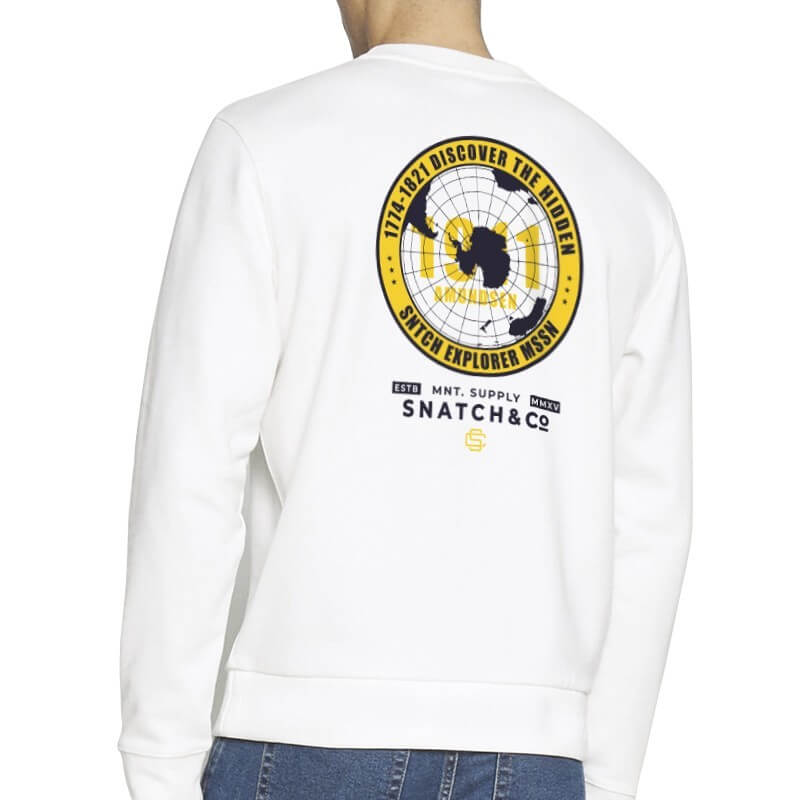 SUDADERA AUSTRALIS WHITE