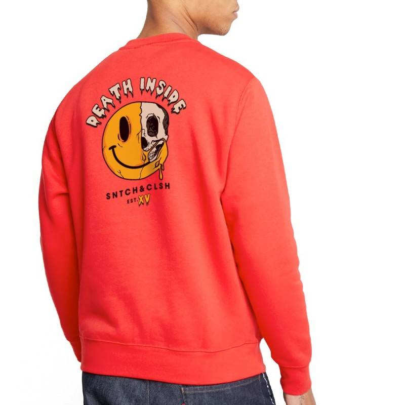 SUDADERA DEATH INSIDE RED