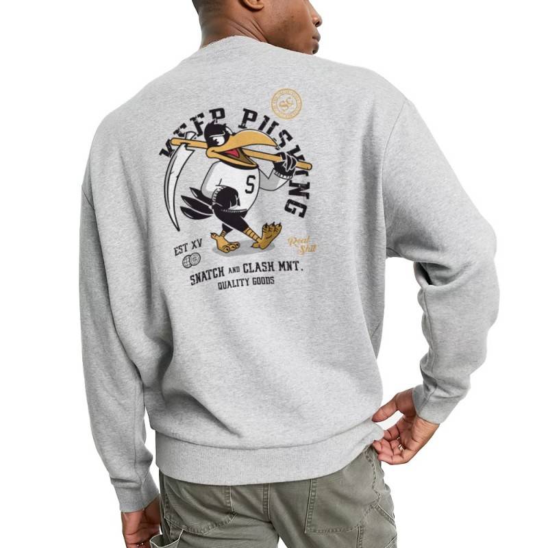 SUDADERA KEEP CREW GREY