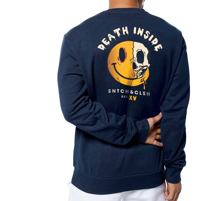 SUDADERA DEATH INSIDE NAVY