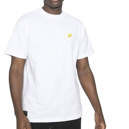 CAMISETA BEAR POCKET WHITE GOLD