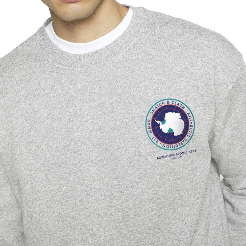 SUDADERA ADVENTURE GREY