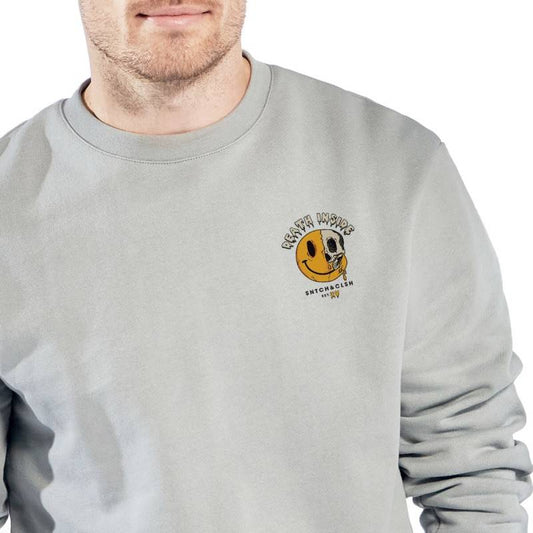 SUDADERA DEATH INSIDE GREY