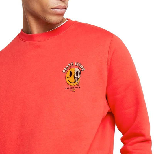 SUDADERA DEATH INSIDE RED