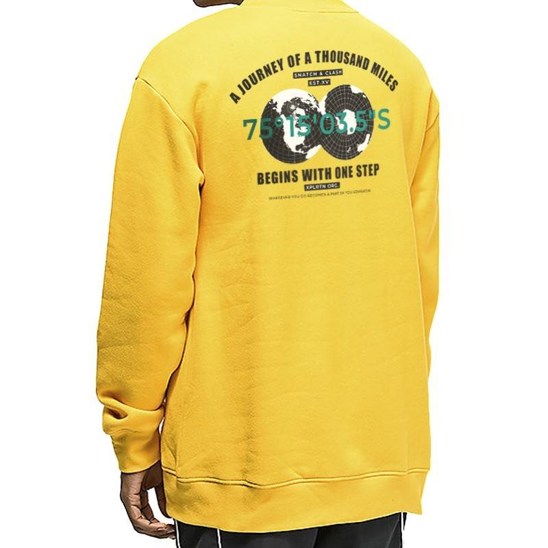 SUDADERA JOURNEY GOLD