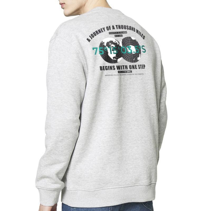 SUDADERA JOURNEY GREY