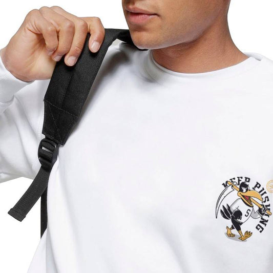 SUDADERA KEEP CREW WHITE