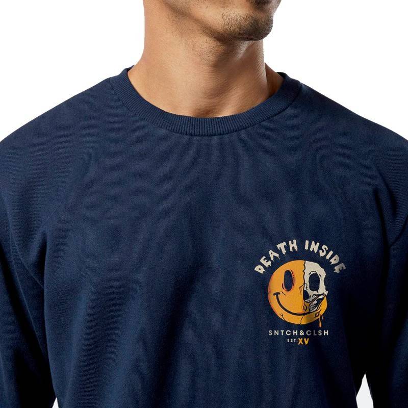 SUDADERA DEATH INSIDE NAVY
