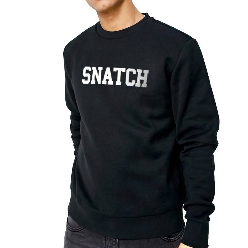 SUDADERA VARSITY BLACK